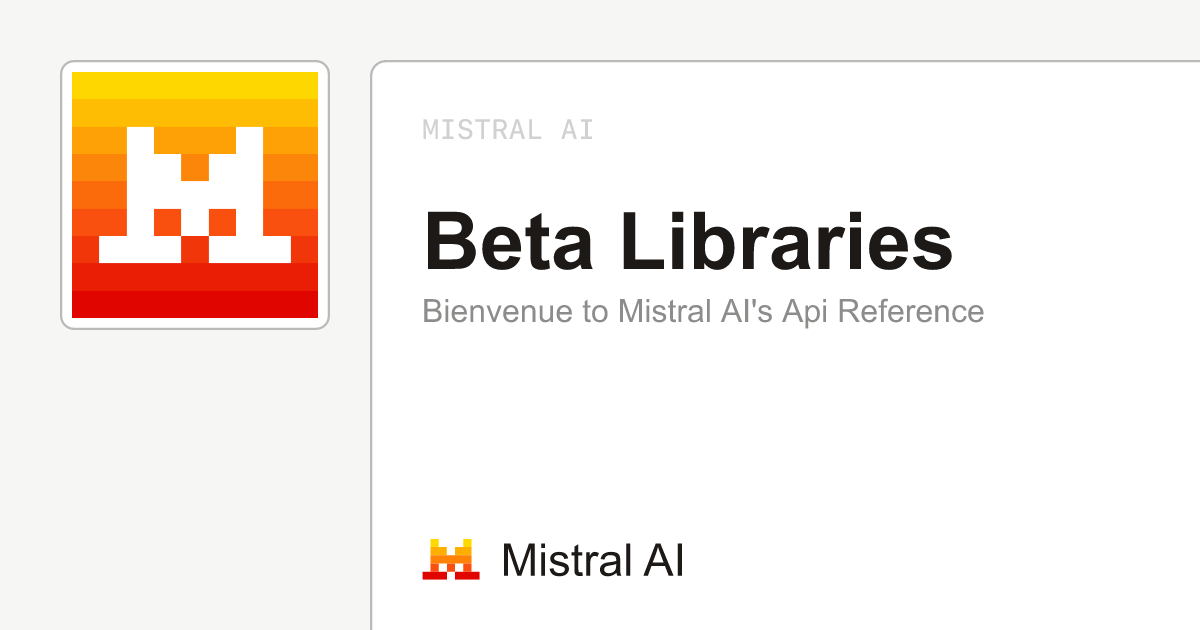 Beta Libraries