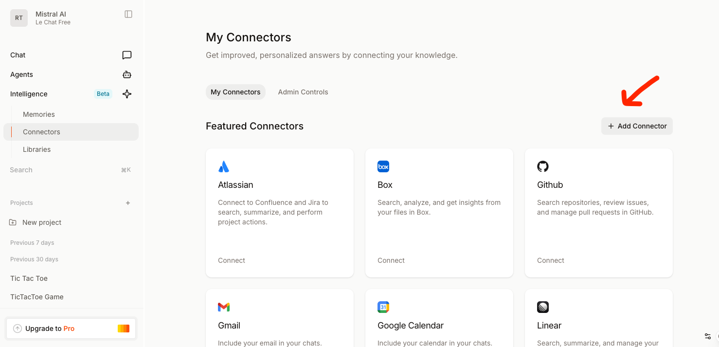 Add Connector